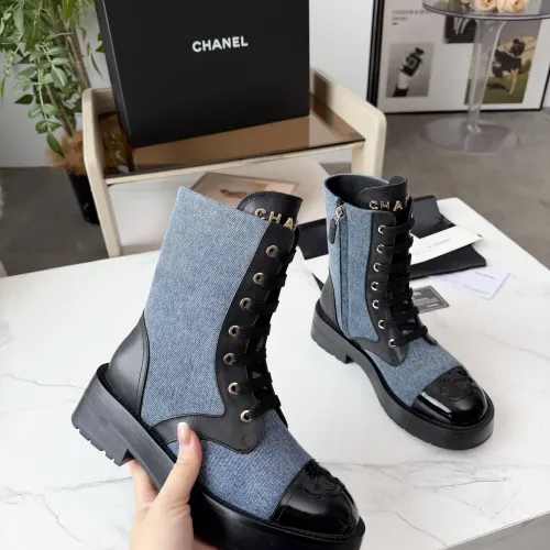 Replica Chanel Boots For Women #1393051 $122.00 USD for Wholesale
