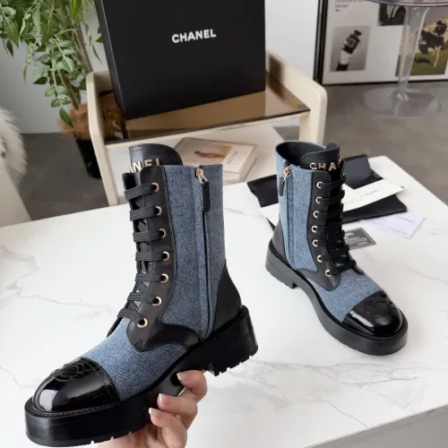 Replica Chanel Boots For Women #1393051 $122.00 USD for Wholesale