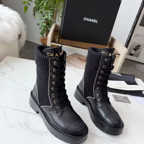 Replica Chanel Boots For Women #1393052 $122.00 USD for Wholesale
