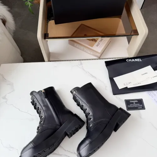 Replica Chanel Boots For Women #1393053 $122.00 USD for Wholesale