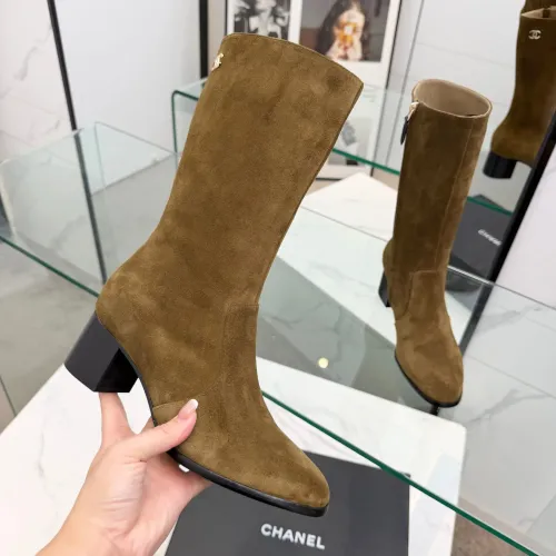 Replica Chanel Boots For Women #1393054 $125.00 USD for Wholesale