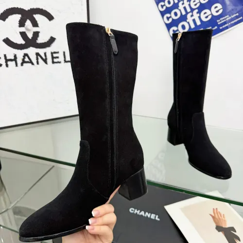 Replica Chanel Boots For Women #1393055 $125.00 USD for Wholesale
