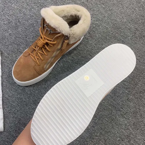 Replica Giuseppe Zanotti High Tops Shoes For Women #1393127 $100.00 USD for Wholesale