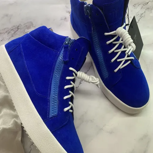 Giuseppe Zanotti High Tops Shoes For Women #1393129 $100.00 USD, Wholesale Replica Giuseppe Zanotti High Tops Shoes