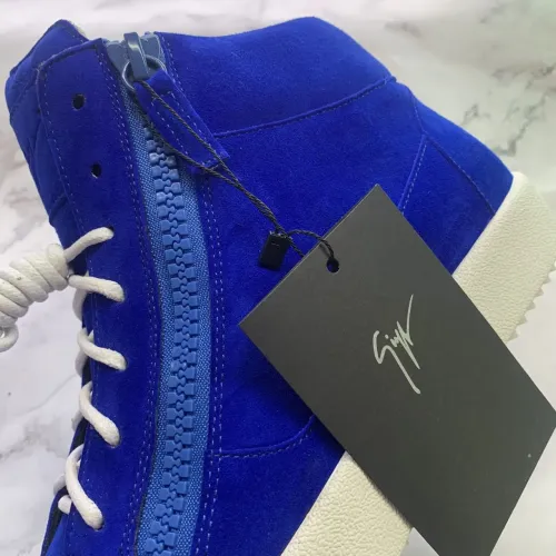 Replica Giuseppe Zanotti High Tops Shoes For Women #1393129 $100.00 USD for Wholesale