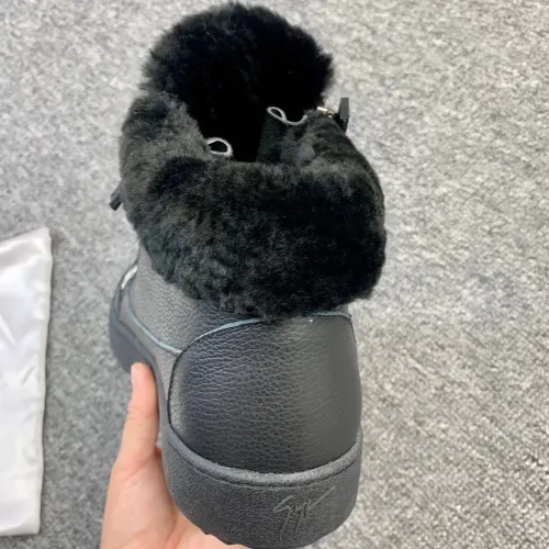 Replica Giuseppe Zanotti High Tops Shoes For Women #1393131 $102.00 USD for Wholesale