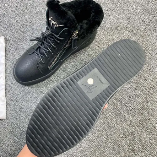 Replica Giuseppe Zanotti High Tops Shoes For Men #1393132 $102.00 USD for Wholesale