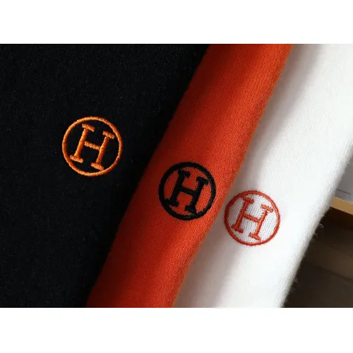 Replica Hermes Sweaters Long Sleeved For Men #1393144 $42.00 USD for Wholesale