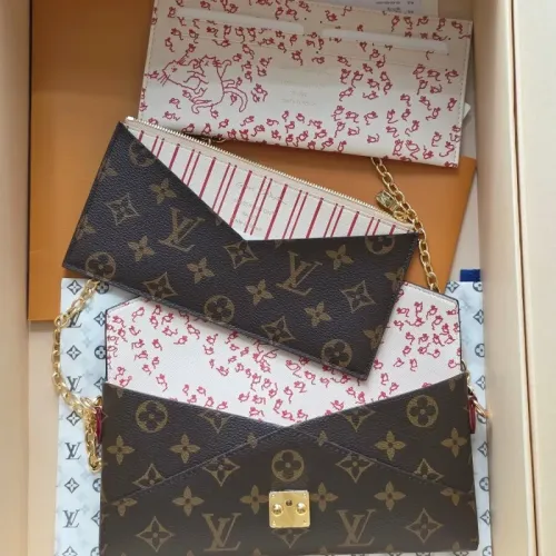 Replica Louis Vuitton AAA Quality Long Wallets #1393158 $115.00 USD for Wholesale