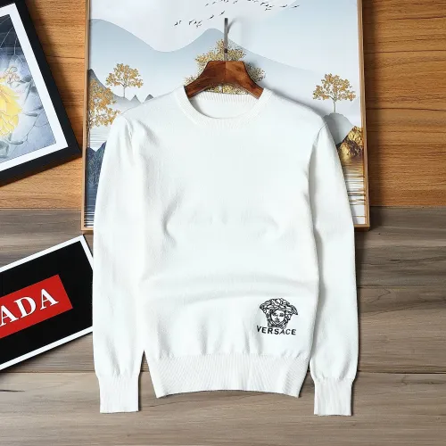 Versace Sweaters Long Sleeved For Men #1393166 $42.00 USD, Wholesale Replica Versace Sweaters