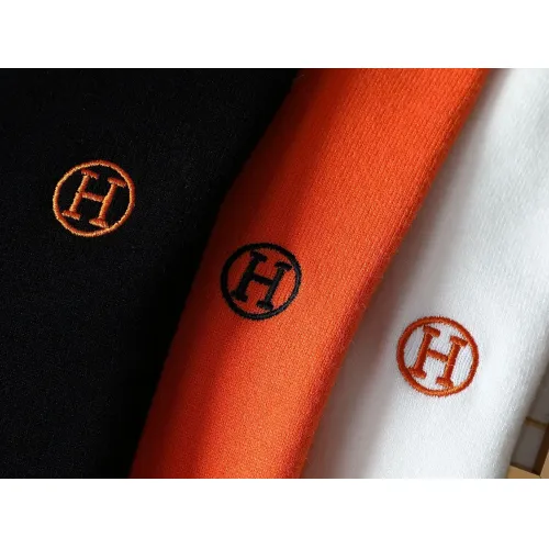 Replica Hermes Sweaters Long Sleeved For Men #1393177 $42.00 USD for Wholesale