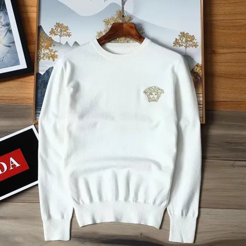 Versace Sweaters Long Sleeved For Men #1393182 $42.00 USD, Wholesale Replica Versace Sweaters