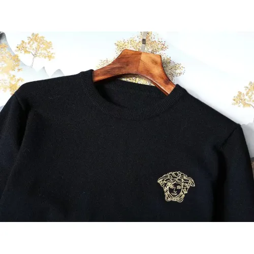 Replica Versace Sweaters Long Sleeved For Men #1393183 $42.00 USD for Wholesale
