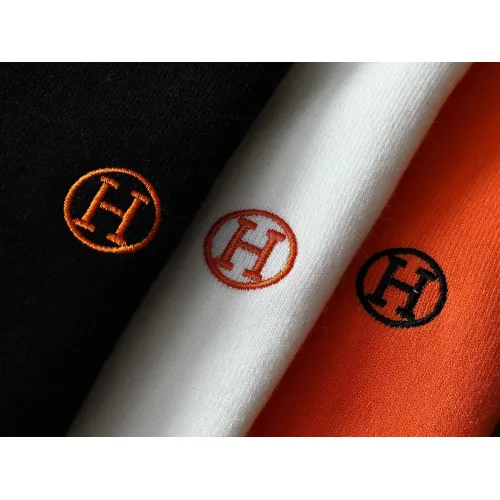 Replica Hermes Sweaters Long Sleeved For Men #1393218 $48.00 USD for Wholesale