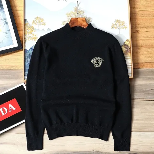 Versace Sweaters Long Sleeved For Men #1393225 $42.00 USD, Wholesale Replica Versace Sweaters
