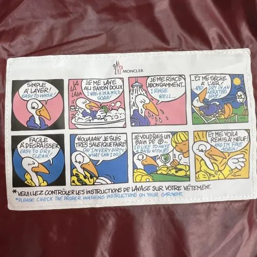 Replica Moncler Down Feather Coat Long Sleeved For Men #1393270 $170.00 USD for Wholesale