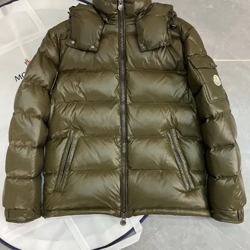 Replica Moncler Down Feather Coat Long Sleeved For Men #1393277 $170.00 USD for Wholesale