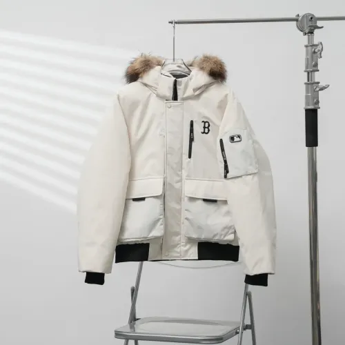 New York Yankees Down Feather Coat Long Sleeved For Unisex #1393279 $160.00 USD, Wholesale Replica New York Yankees Down Feather Coat