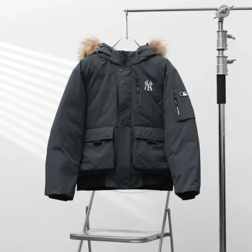 New York Yankees Down Feather Coat Long Sleeved For Unisex #1393280 $160.00 USD, Wholesale Replica New York Yankees Down Feather Coat