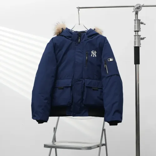 New York Yankees Down Feather Coat Long Sleeved For Unisex #1393281 $160.00 USD, Wholesale Replica New York Yankees Down Feather Coat