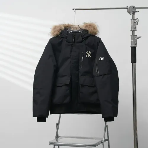 New York Yankees Down Feather Coat Long Sleeved For Unisex #1393282 $160.00 USD, Wholesale Replica New York Yankees Down Feather Coat