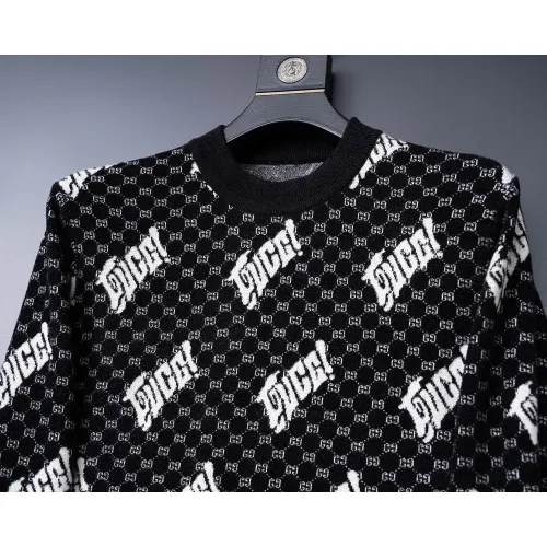 Replica Gucci Sweaters Long Sleeved For Men #1393283 $48.00 USD for Wholesale
