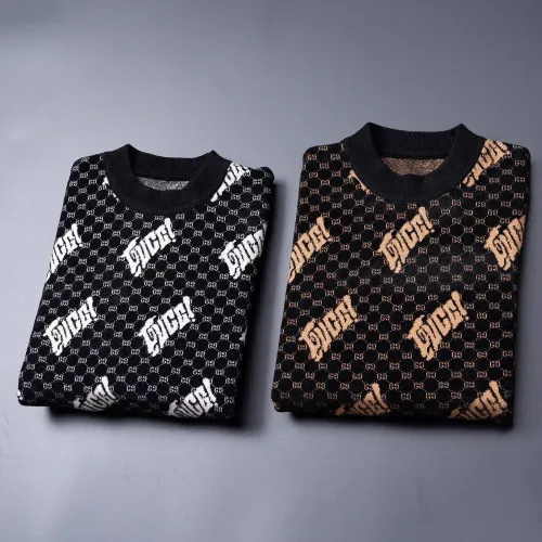 Replica Gucci Sweaters Long Sleeved For Men #1393283 $48.00 USD for Wholesale