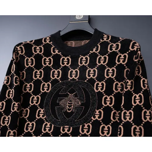 Replica Gucci Sweaters Long Sleeved For Men #1393290 $48.00 USD for Wholesale