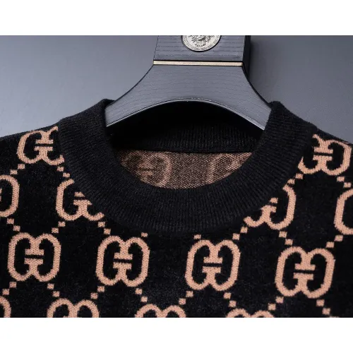 Replica Gucci Sweaters Long Sleeved For Men #1393290 $48.00 USD for Wholesale