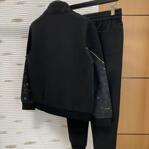 Replica Fendi Tracksuits Long Sleeved For Men #1393291 $92.00 USD for Wholesale