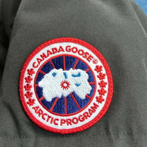Replica Canada Goose Down Feather Coat Long Sleeved For Unisex #1393296 $132.00 USD for Wholesale