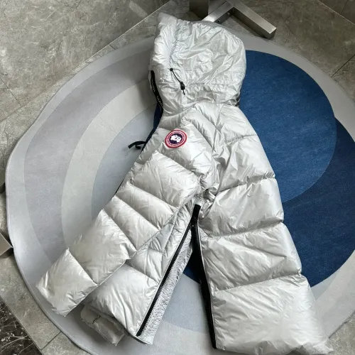 Replica Canada Goose Down Feather Coat Long Sleeved For Women #1393300 $182.00 USD for Wholesale