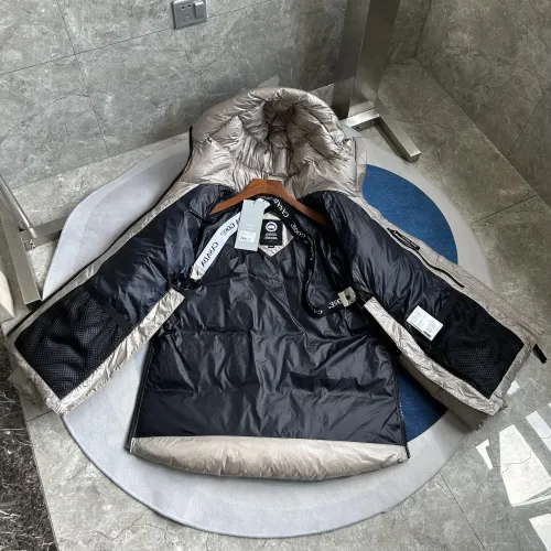 Replica Canada Goose Down Feather Coat Long Sleeved For Women #1393301 $182.00 USD for Wholesale