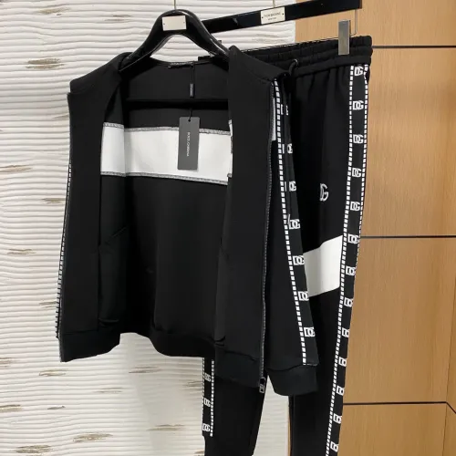 Replica Dolce & Gabbana D&G Tracksuits Long Sleeved For Men #1393341 $92.00 USD for Wholesale