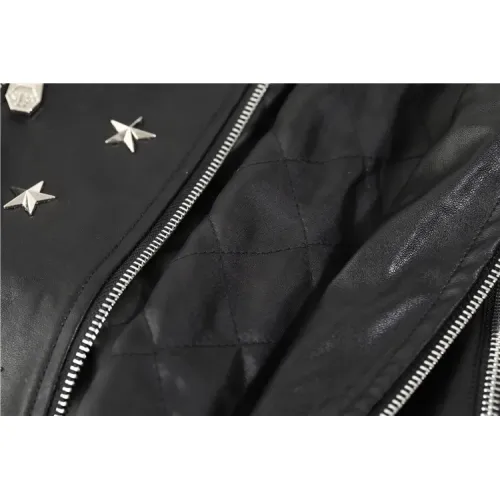 Replica Philipp Plein PP Jackets Long Sleeved For Men #1393347 $102.00 USD for Wholesale