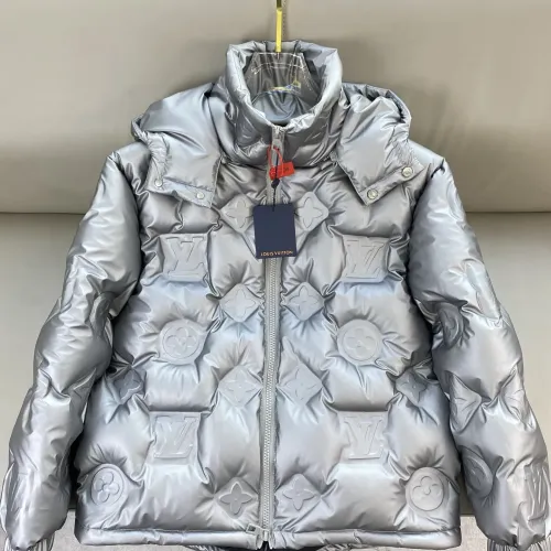 Louis Vuitton LV Down Feather Coat Long Sleeved For Men #1393354 $232.00 USD, Wholesale Replica Louis Vuitton LV Down Feather Coat