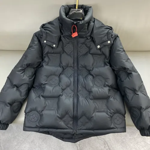 Louis Vuitton LV Down Feather Coat Long Sleeved For Men #1393355 $232.00 USD, Wholesale Replica Louis Vuitton LV Down Feather Coat
