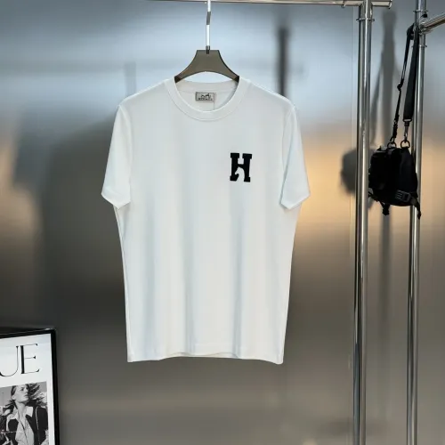 Hermes T-Shirts Short Sleeved For Men #1393359 $76.00 USD, Wholesale Replica Hermes T-Shirts