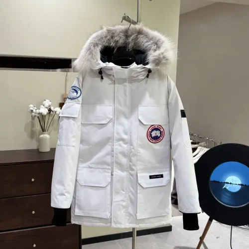 Canada Goose Down Feather Coat Long Sleeved For Unisex #1393360 $160.00 USD, Wholesale Replica Canada Goose Down Feather Coat