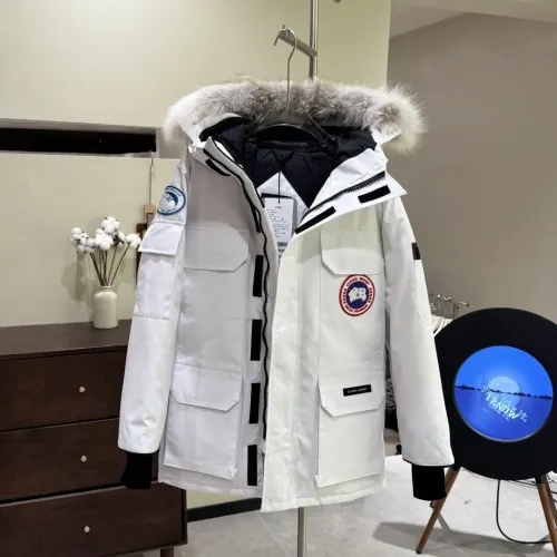 Replica Canada Goose Down Feather Coat Long Sleeved For Unisex #1393360 $160.00 USD for Wholesale