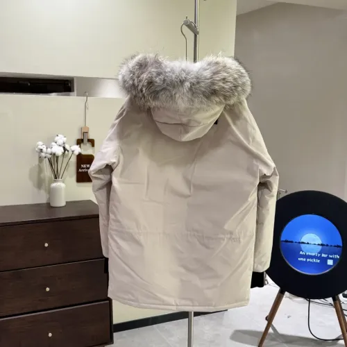 Replica Canada Goose Down Feather Coat Long Sleeved For Unisex #1393361 $160.00 USD for Wholesale