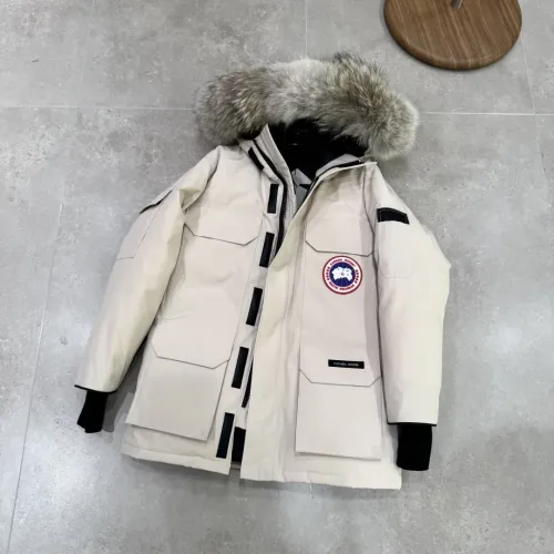 Replica Canada Goose Down Feather Coat Long Sleeved For Unisex #1393361 $160.00 USD for Wholesale