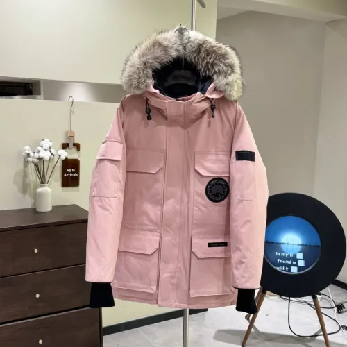 Canada Goose Down Feather Coat Long Sleeved For Unisex #1393362 $160.00 USD, Wholesale Replica Canada Goose Down Feather Coat