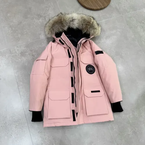 Replica Canada Goose Down Feather Coat Long Sleeved For Unisex #1393362 $160.00 USD for Wholesale