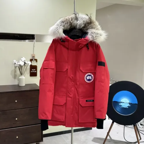 Canada Goose Down Feather Coat Long Sleeved For Unisex #1393363 $160.00 USD, Wholesale Replica Canada Goose Down Feather Coat