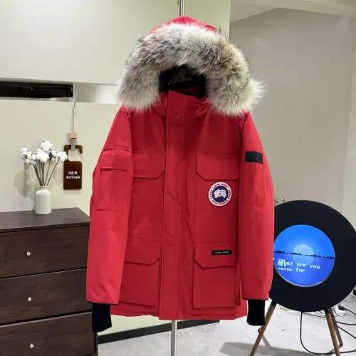 Replica Canada Goose Down Feather Coat Long Sleeved For Unisex #1393363 $160.00 USD for Wholesale