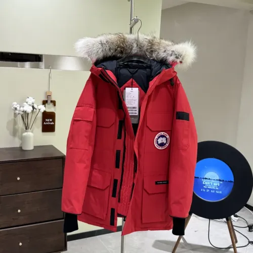 Replica Canada Goose Down Feather Coat Long Sleeved For Unisex #1393363 $160.00 USD for Wholesale