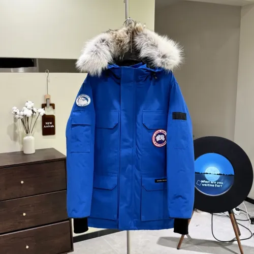 Canada Goose Down Feather Coat Long Sleeved For Unisex #1393365 $160.00 USD, Wholesale Replica Canada Goose Down Feather Coat
