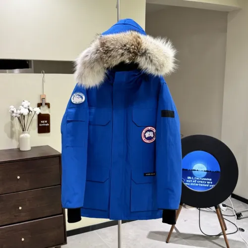 Replica Canada Goose Down Feather Coat Long Sleeved For Unisex #1393365 $160.00 USD for Wholesale