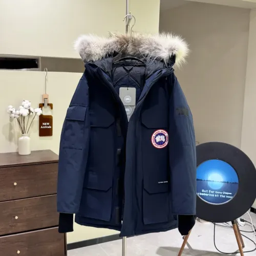 Replica Canada Goose Down Feather Coat Long Sleeved For Unisex #1393366 $160.00 USD for Wholesale